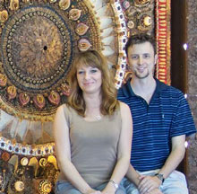  Manager John Michael and house reader Marla.